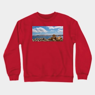 Croatian Coast at Karlobag Crewneck Sweatshirt